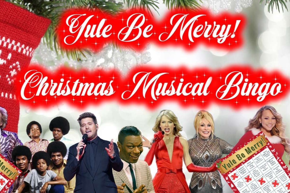 Christmas Music Bingo Party
