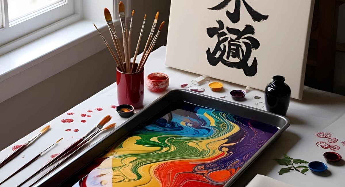 Japanese Marbling Art