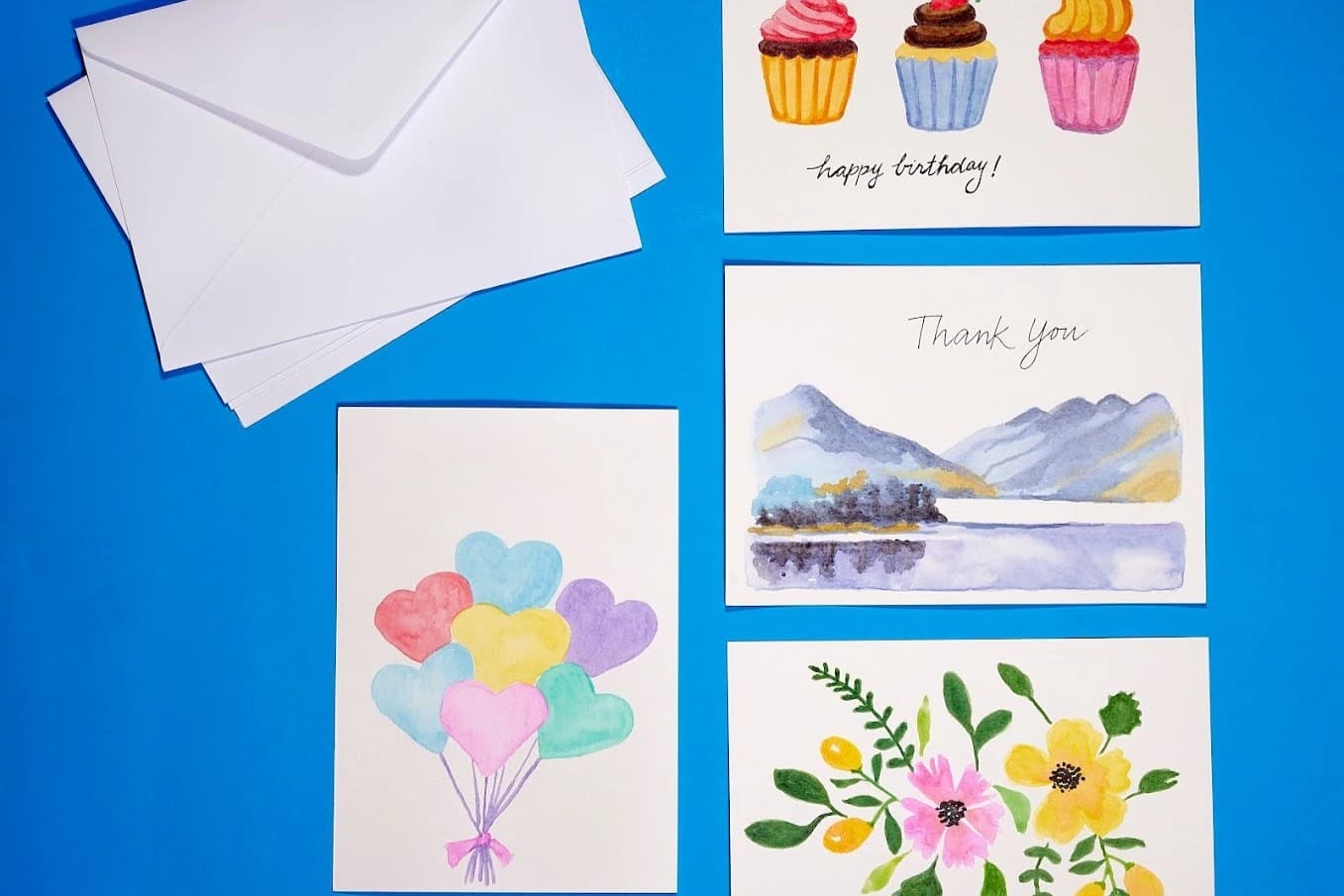 Watercolor Card Decorating - Image 3