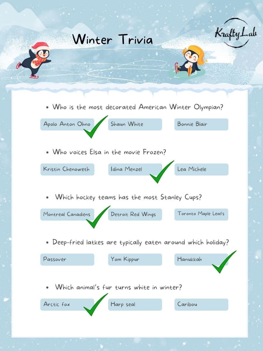 66de3e6dbf85e5b5b6e4fd31 winter trivia answers kraftylab optimized