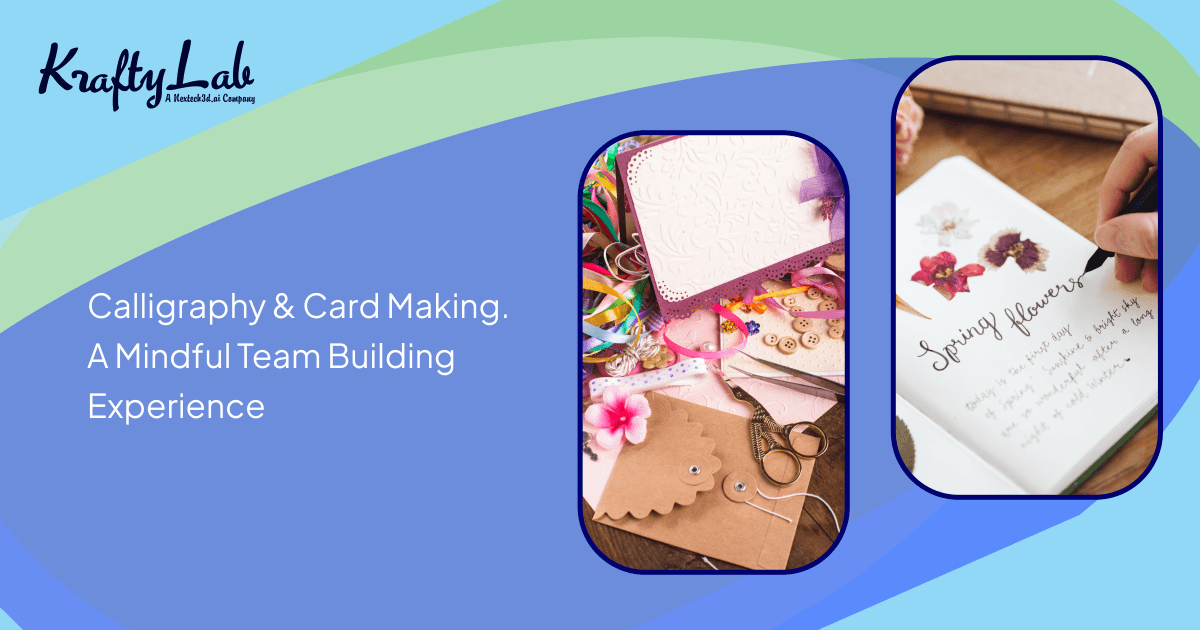 Calligraphy & Card Making: A Mindful Team Building Experience