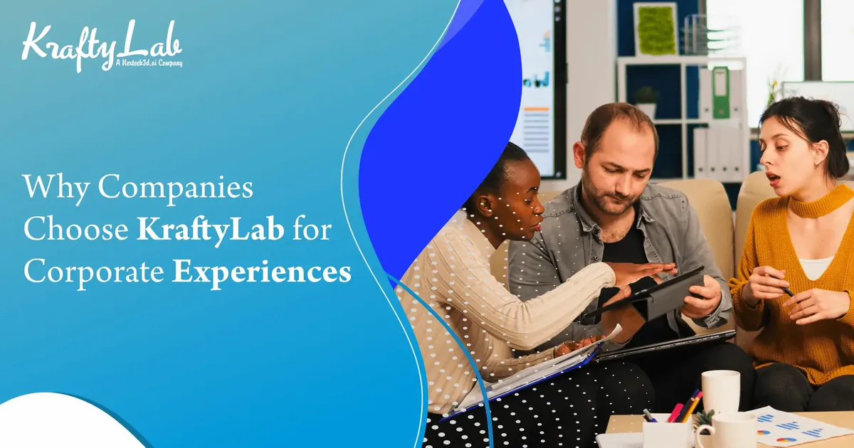 Why Companies Choose KraftyLab for Corporate Team Building Experiences