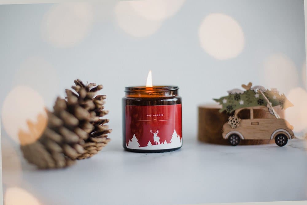 Virtual holiday candle making class remote teams