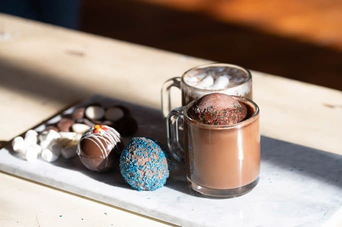 Product chocolate bomb optimized