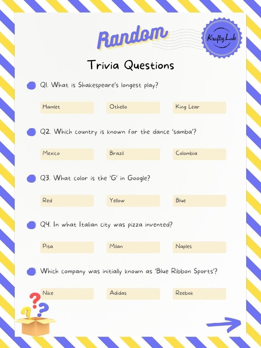 Random trivia questions