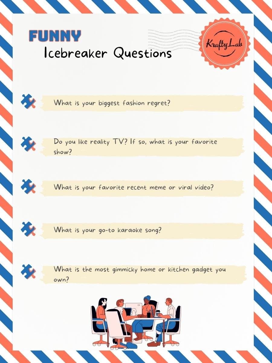 Funny icebreaker questions