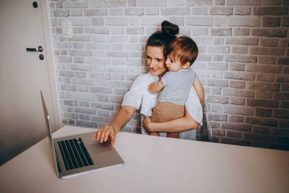 Work from home with kids